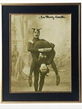 Sideshow freak show circus oddity Halloween macabre Gothic home decor weird art